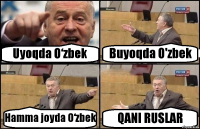 Uyoqda O‘zbek Buyoqda O'zbek Hamma joyda O‘zbek QANI RUSLAR