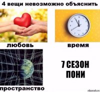 7 сезон пони