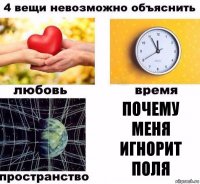 почему меня игнорит поля