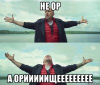 не ор а орииииищеееееееее