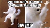 учетиля зачем так много домашки зачем зачем зачем!?