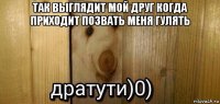 так выглядит мой друг когда приходит позвать меня гулять 