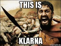 this is klarna