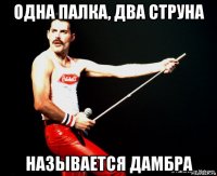 одна палка, два струна называется дамбра