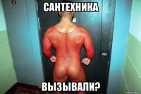 сантехника вызывали?