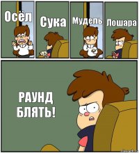 Осёл Сука Мудель Лошара РАУНД БЛЯТЬ!