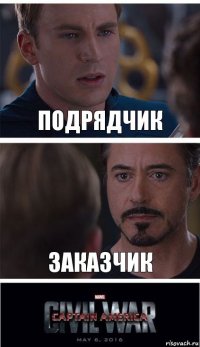 подрядчик заказчик