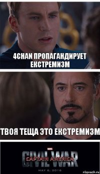 4chan пропагандирует екстремизм Твоя теща это екстремизм