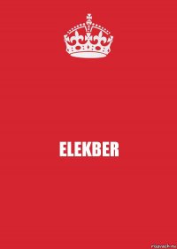 ELEKBER