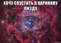 хочу спустить в каринину пизду 