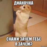 дианочка скажи зачем тебе я,зачем?