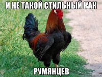 и не такой стильный как румянцев