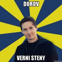 durov verni steny