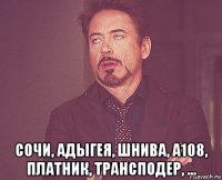  сочи, адыгея, шнива, а108, платник, трансподер, ...