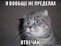 я вообще не пределах отвечаю