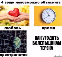 Как угодить болельщикам Терека