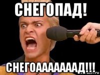 снегопад! снегоааааааад!!!