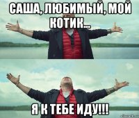 саша, любимый, мой котик... я к тебе иду!!!