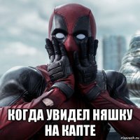  когда увидел няшку на капте