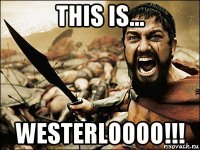 this is... westerloooo!!!