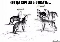 когда хочешь сосать...