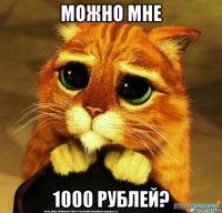 можно мне 1000 рублей?