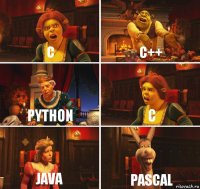 С С++ Python C Java Pascal