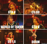 GTA V CS:GO World of tanks Gta v Cs 1.6 Doom