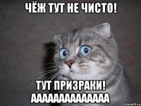 чёж тут не чисто! тут призраки! аааааааааааааа