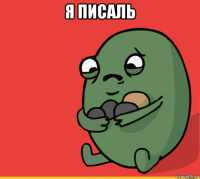 я писаль 