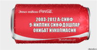 2003-2012 А-синф
9-йиллик синфдошлар
окибат йуколмасин