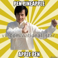 pen pineapple apple pen