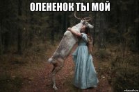 олененок ты мой 