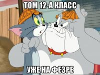 том 12-а класс уже на фезре