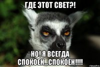 где этот свет?! но! я всегда спокоен...спокоен!!!!