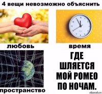 ГДЕ ШЛЯЕТСЯ МОЙ РОМЕО ПО НОЧАМ.