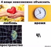 ч\