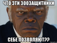 что эти зоозащитники себе позволяют??