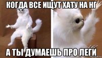 когда все ищут хату на нг а ты думаешь про леги