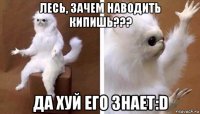 лесь, зачем наводить кипишь??? да хуй его знает:d