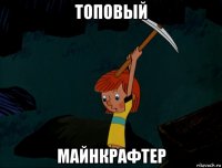 топовый майнкрафтер