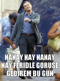 Nanay nay Nanay nay Feridle goruse gedirem bu gun