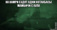 на камри ездят одни котакбасы мамбичи с аула 