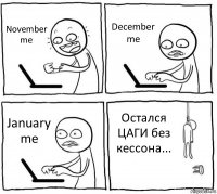 November me December me January me Остался ЦАГИ без кессона...