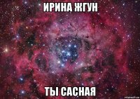 ирина жгун ты сасная