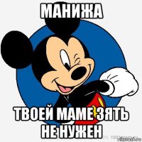 манижа твоей маме зять не нужен