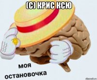 (с) крис ксю 