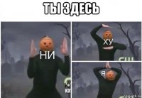 ты здесь 