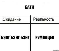 батя бэнг бэнг бэнг Румянцев