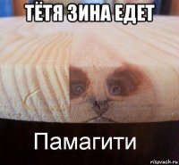 тётя зина едет 